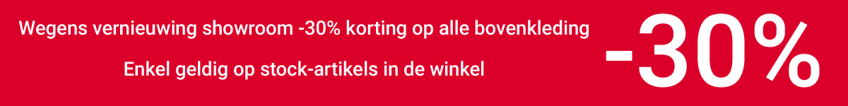 Kortingen wegens verbouwing